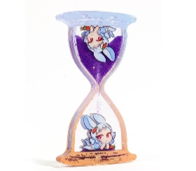 Custom Quicksand Liquid Keychains