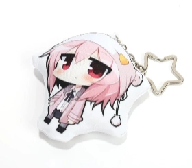 Custom Dakimakura Body Pillow Keychain