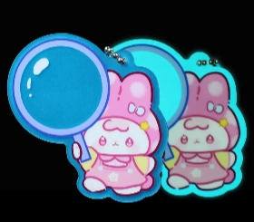 Custom Glow In The Dark Acrylic Keychains