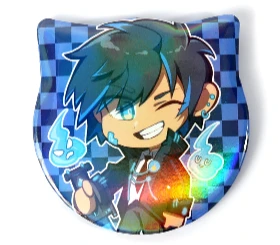 Custom Cat Ear Shapes Button Pins