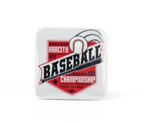 Custom Square Button Pins