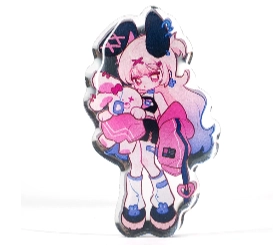 Custom Acrylic Mirror Pins