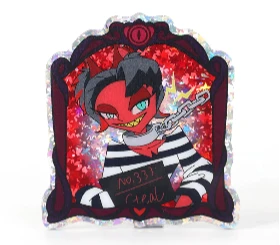 Custom Glitter Acrylic Pins