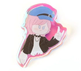 Custom Rainbow Acrylic Pins