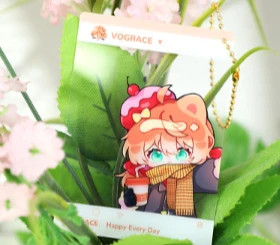 Custom PVC Transparent Cards Clear Business Card Charms